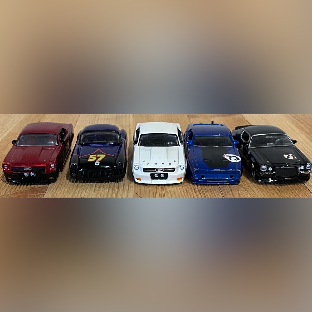 Jada Toys Big Time Muscle Die-Cast Toy Car Set of 5, 1/64 scale - Picture 5 of 11